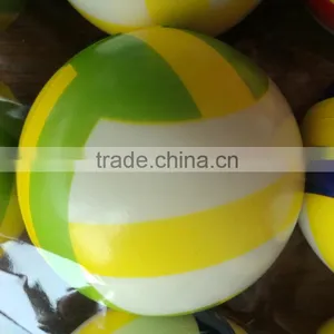 High Quality Hot Sell Mini Toys PU Ball With Volleyball Printing Play Ball Colorful Ball Toys For Kids Children thumbnail-2