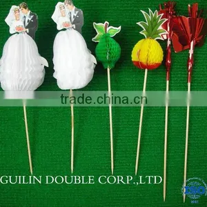 Colorful Bamboo Craft Stick for Sale,umbrella/flag/gift/ball Stick thumbnail-1
