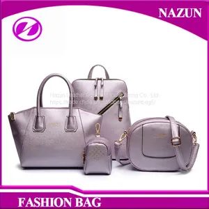 China Factory Brown Fashion Lady Bags PU Leather Shoulder Bags Women Messenger Bags thumbnail-3