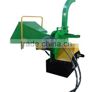 Wood Chipper Shredder Fittd With Tractor PTOwith Hydraulic Feeding System, Hot Sale thumbnail-1