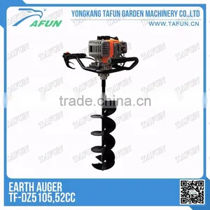 52cc Powerful Gasoline Ground Auger With Metal Driller thumbnail-1