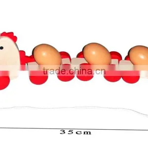 Chicken and Egg Pull Along Toy;classic Wooden Construction for Hours of Fun thumbnail-4