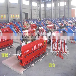 Mini Tractor Rice Reaper Harvester thumbnail-5