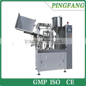 QGGF-60YP Tube Filling Sealing Machine for Aluminium Plastic Composite Tubes thumbnail-1