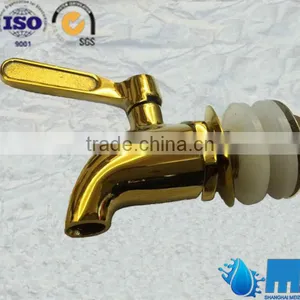 European Style New Polished Chrome Plated Plastic Bib Tap for Beer Tower in China thumbnail-1