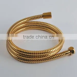 Doflex 2015 New Fashion 59 Inches Replacement Golden Shower Hose With Brass Fittings thumbnail-2