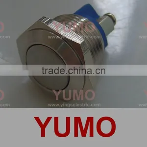 Anti Vandal Metal Pushbutton Switch JS16F-10 S thumbnail-1