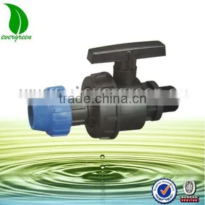 9402 PVC Single Union Ball Valve, Quick Release Ball Valve for Water System thumbnail-1