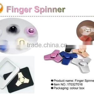 2017 New China Product EDC Fidget Spinner Toy Hand Toy Alloy Fidget Finger Spinner thumbnail-4