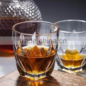 380ml Clear Glass Cup With Machine Made Lotus Pattern for Drinking thumbnail-5