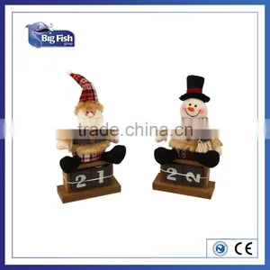 Cloth Snowman Santa Christmas Decoration Toys thumbnail-1