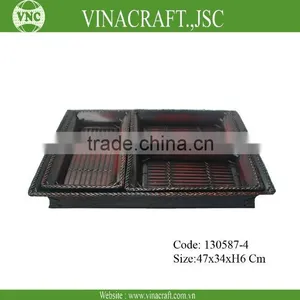 Bamboo - Wood Tea Tray thumbnail-1