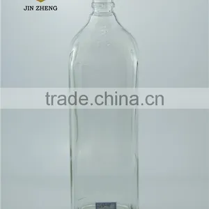 1000ml 1L Glass Vodka Bttle Glass Bottle for Sale Low Price Made in China thumbnail-1