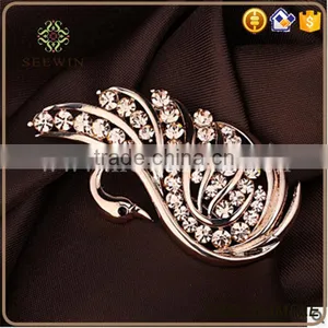 Hangzhou Exquisite Swan Custom Pin Brooch thumbnail-5
