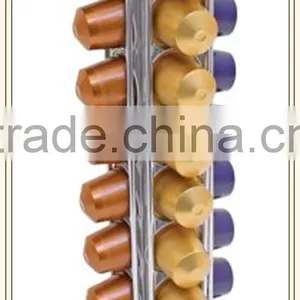 Chrome Storage Rack for 40 Nespresso Coffee Capsules thumbnail-1