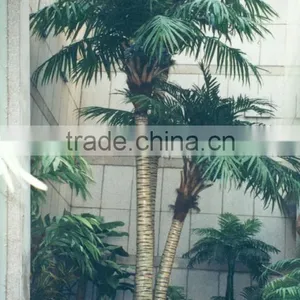 Artificial Fiberglass Outdoor Coconut Palm Tree Sale Fake Tree Decor thumbnail-2