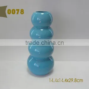 Gourd Shaped Ceramic Vase thumbnail-2