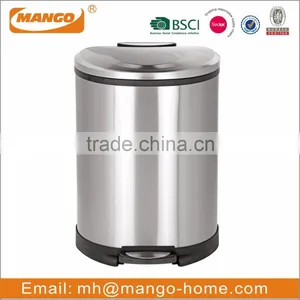 Big Foot Pedal Stainless Steel Dustbin thumbnail-5