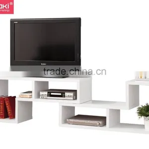 Cheap Price Living Room Furniture Modern Simple Design tv Cabinet , Wooden Corner tv Stand thumbnail-1