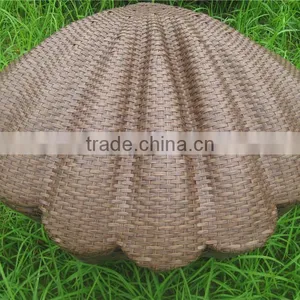 Shell Shape Outdoor Furniture Rattan Storage Boxs thumbnail-4