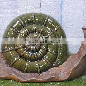 Ceramic Garden Decoration Snail thumbnail-1