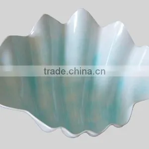 Solid Color Shell Shaped Melamine Plate thumbnail-1
