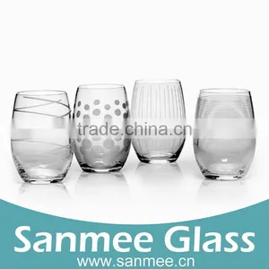 Cheers Stemless Red Wine Glasses Hot Sales New Product thumbnail-1