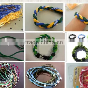 Manmade Woven Silicone Teething Necklace thumbnail-1
