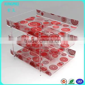 Fashion Pop Acrylic Floor Dispaly Rack,home Decoration Display Stand,acrylic Bookshelf thumbnail-2