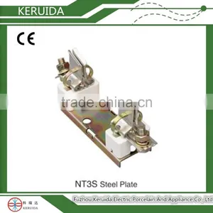 Low Voltage NT Series Porcelain/ceramic Fuse Base thumbnail-1