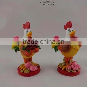 2017 Resin New Year Rooster Ornament thumbnail-2