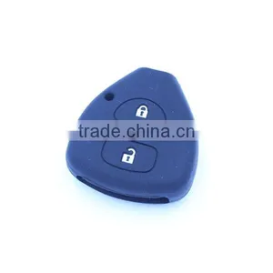 for TOYOTA Corolla Rav4 Yaris Remote Key Case,2 Button Silicone Cover Wilth Led Light Hole thumbnail-3