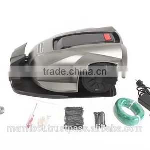 Remote Control Height Adjustable Intelligence Electric Robot Lawn Mower Robot Mower ROMO M1 thumbnail-3