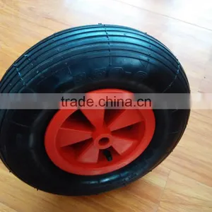 Garden Wheelbarrow Wheel 3.50-6 With Plastic Rim thumbnail-1