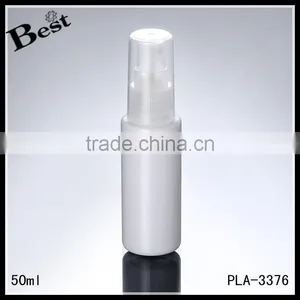 Promotion 2017 Hot New Product Hot Selling White Empty Cosmetic Toner Fragrance Perfume 50ml Price Plastic Spray Bottle of Water thumbnail-1