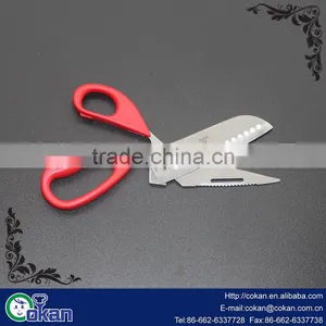 CK-KT646 5.5" Multipurpose Kitchen Shears Stainless Steel Kitchen Scissors Kitchen Shears With Plastic Handle thumbnail-4