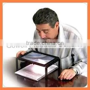 Hand Free Full Page Magnifier With Light thumbnail-1
