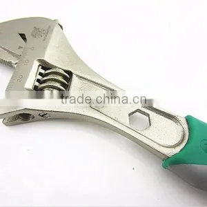 BERRYLION 250mm Adjustable Monkey Screw Wrench With Rubber Handle Design thumbnail-3
