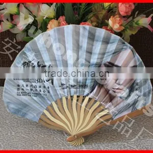 Customizd Bamboo Cloth Fan for Film Advertising thumbnail-2