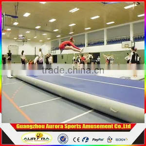 2017 Guangzhou Factory Supply DWF Gymnastics Mat Inflatable Air Track For Sport Training Inflatable Air Track for Sale thumbnail-2