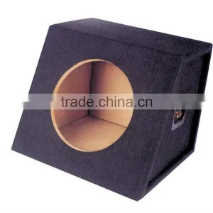 12" Sealed MDF Subwoofer Enclosure With Carpet thumbnail-1