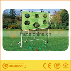Target Plastic Football Goal Net With Printing Set /Big Plastic Soccer Goal Set thumbnail-1
