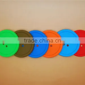 New-designed Silicone Rubber Cup Cover,cheap Cup Mat , Table Cup Coasters thumbnail-1