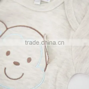 2017 New Newborn Clothes 100% Cotton Bear Design Baby Rompers For Summer thumbnail-6