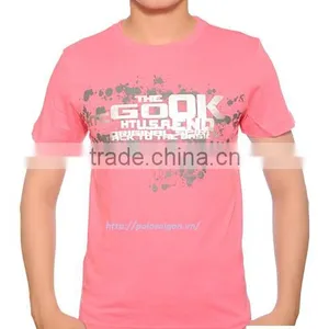 Men t Shirt, Short Sleeve, 100% Cotton, Sreen Printing thumbnail-3