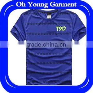 New Design Customized Fashion Dry Fit Advertising t Shirt Round Neck thumbnail-1