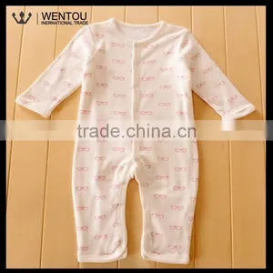 Wholesale Personalized Cotton Newborn Baby Romper Suit thumbnail-2