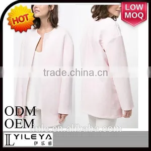 Newest Lovely Pink Korea Women Winter Coat 2014 thumbnail-1