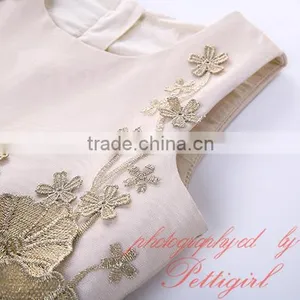 Gold Flower Girl Dresses Girls Gowns thumbnail-5