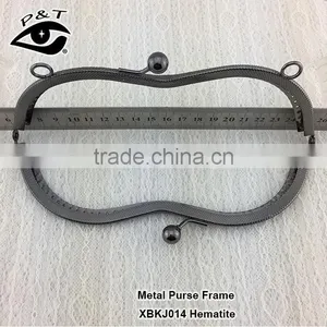18CM Embossed Pattern Metal Clasp Frames for Handbags thumbnail-3